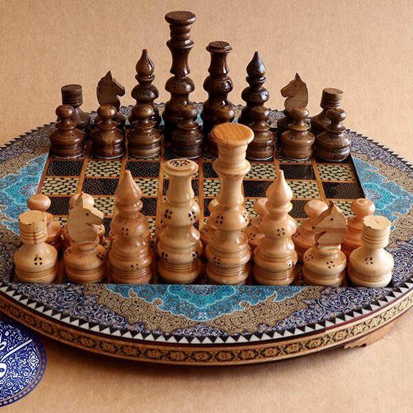 مهره شطرنج چوبی بزرگ کاظمی