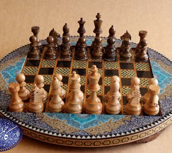 مهره شطرنج چوبی فدراسیونی کاظمی