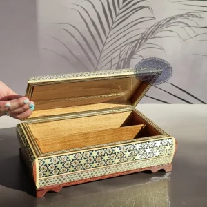 جعبه قاشق و چنگال خاتم آذرخش کاظمی