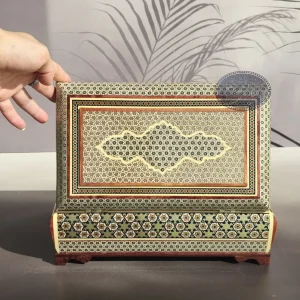 جعبه قاشق و چنگال خاتم آذرخش کاظمی