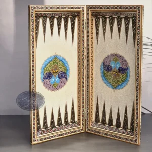 تخته نرد و شطرنج اسلیمی 50 کاظمی