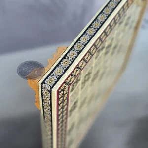 صفحه شطرنج چهارگوش تمام خاتم کاظمی