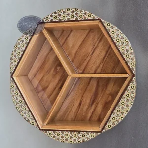 شکلات خوری سه درب گلی بزرگ کاظمی