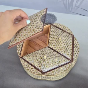 شکلات خوری سه درب گلی بزرگ کاظمی