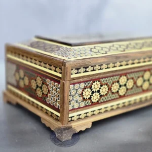 جعبه خاتم کاری 14*22 کاظمی