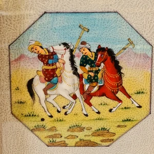 تخته نرد و شطرنج خاتم کاری چوگان 50 کاظمی