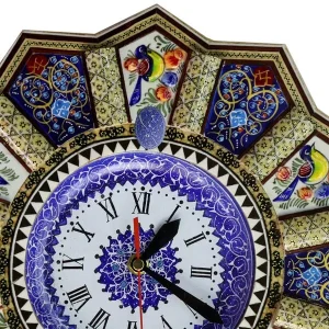 ساعت خاتم کاری خورشیدی 15 مینا