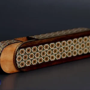 قلمدان خاتم کاری صلیبی کاظمی