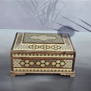 جعبه خاتم کاری 13*18کاظمی