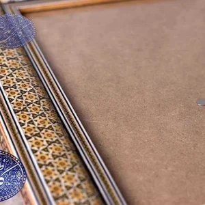 قاب خاتم سه گل کاغذ A4 کاظمی