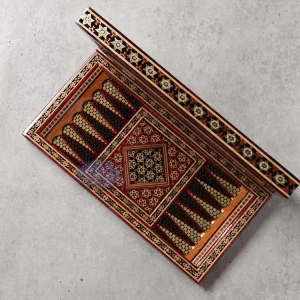 تخته نرد خاتمکاری ستونی 40