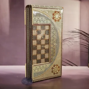 تخته نرد اعلا تمام خاتم 50 کاظمی