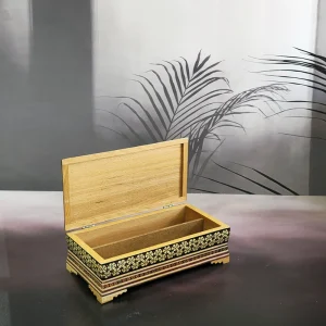 جا قاشق و چنگال خاتم کاری چوبی کاظمی