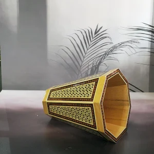 سطل خاتم کاری چوبی کاظمی