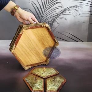شکلات خوری خاتمکاری 3درب کندویی