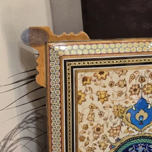 تابلو خاتم و صدف اسلیمی طرح 2 کاظمی