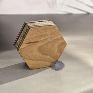 جعبه خاتم 6 گوش هندی کاظمی