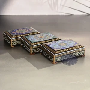 جا سکه ای خاتم و اسلیمی کاظمی
