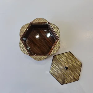 شکلات خوری گلی سیمی متوسط طرح 2 کاظمی