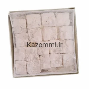 گز آردی نیم کیلویی با مغز پسته فراوان