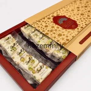 گز لقمه‌ای پرمغز با پسته فراوان