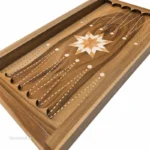۸. بهترین چوب برای تخته نرد و شطرنج چوب گردو سنندجی