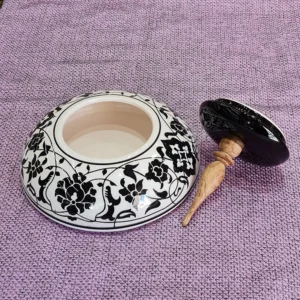 قندان و شکلات خوری سفینه سرامیکی