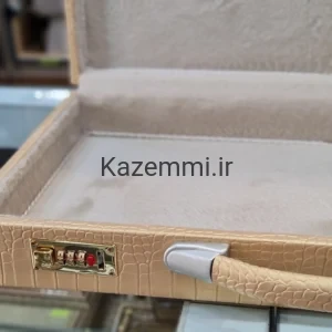 کیف سامسونت کرم شامپاینی نمای نزدیک