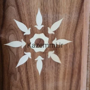 تخته نرد و شطرنج روکش گردو سایز 53 جا مهره دار
