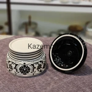 شکلات خوری مدل پایه‌نقش با دسته چوبی