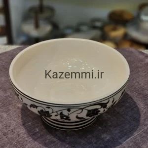 کاسه شکلات خوری پایه دار سرامیکی