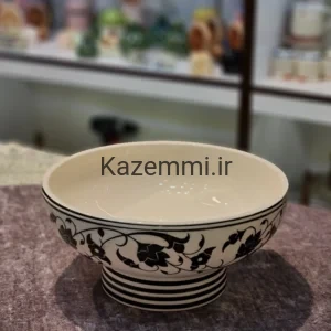 کاسه شکلات خوری پایه دار سرامیکی