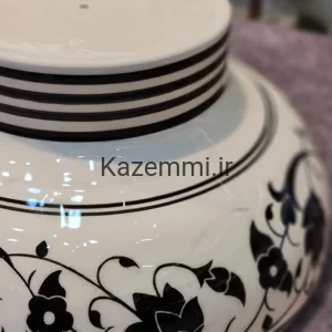 کاسه شکلات خوری پایه دار سرامیکی