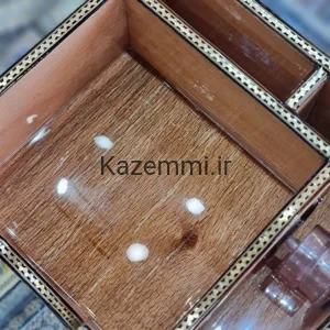 ست اداری 3 کاره رومیزی خاتم کندویی