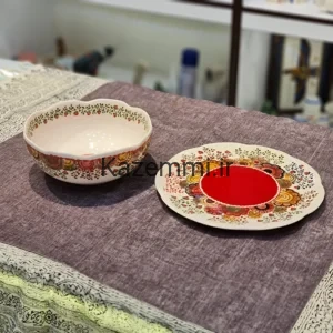 کاسه بشقاب سرامیکی نقاشی دست کوچک